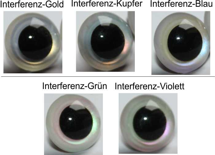 Augen Interferenz - Color Sicherheitsaugen